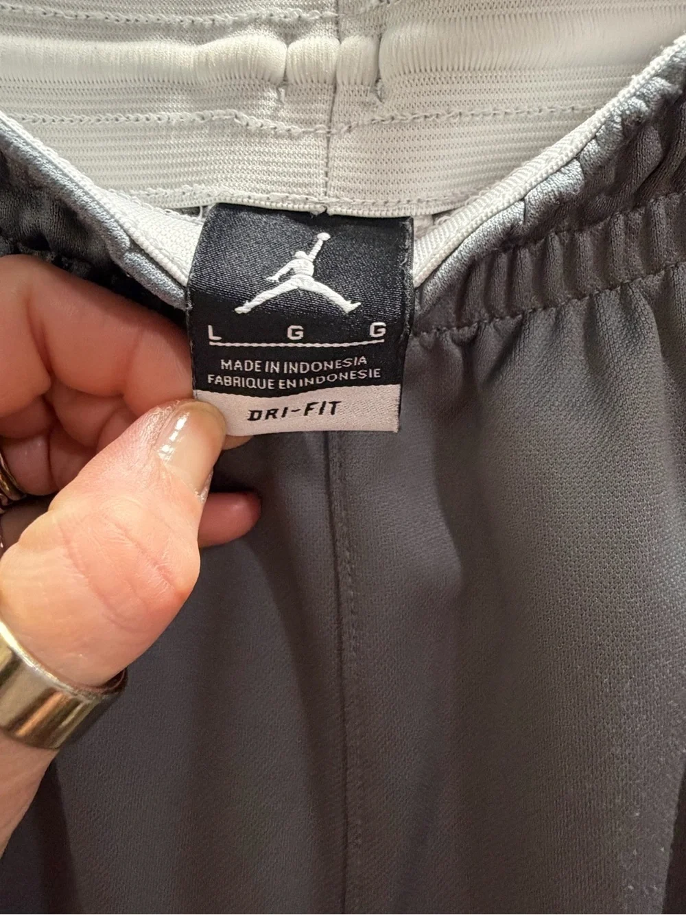 Men's Jordan Dark Gray Jogger Sweatpants